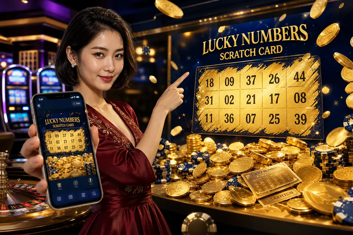 may999 Baccarat ကစားသမား စားပွဲရှေ့ ထိုင်နေသောမြင်ကွင်း